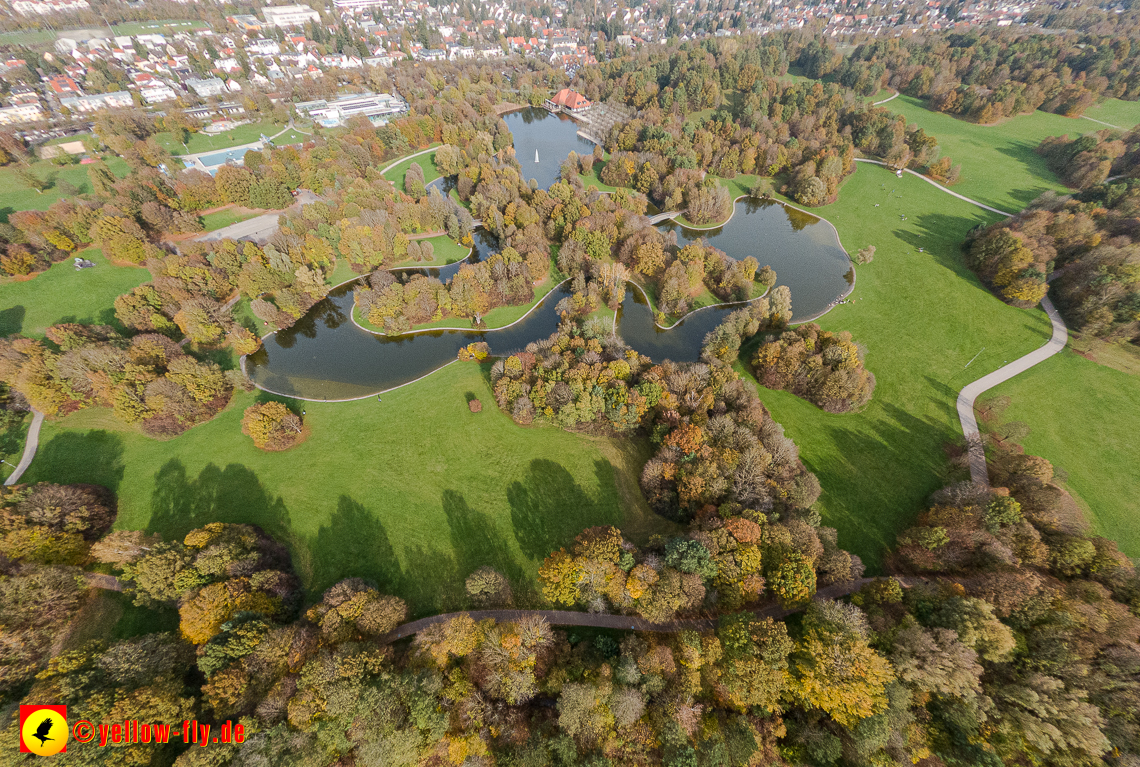 03.11.2022 -  Ostparksee mit Umgebung in Neuperlach